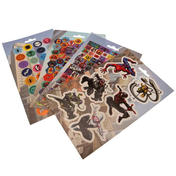 Spider-Man Sticker Sheet Set (Pack of 200) / Multicolored - Picture 1 of 2